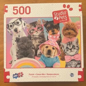 Studio Pets by Myrna 500 Piece Puzzle